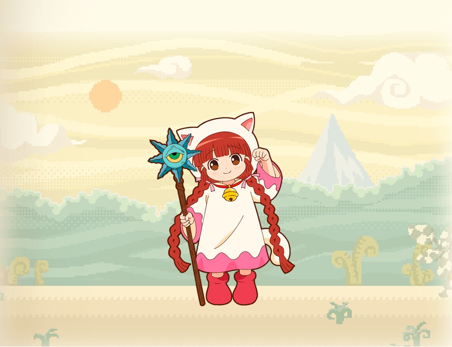 魔法陣グルグル　マスコットぬいぐるみ　ククリ　ジュジュ　ストラップ 魔法陣グルグル ククリの誕生日記念ショップ in 渋谷 3月4日より
